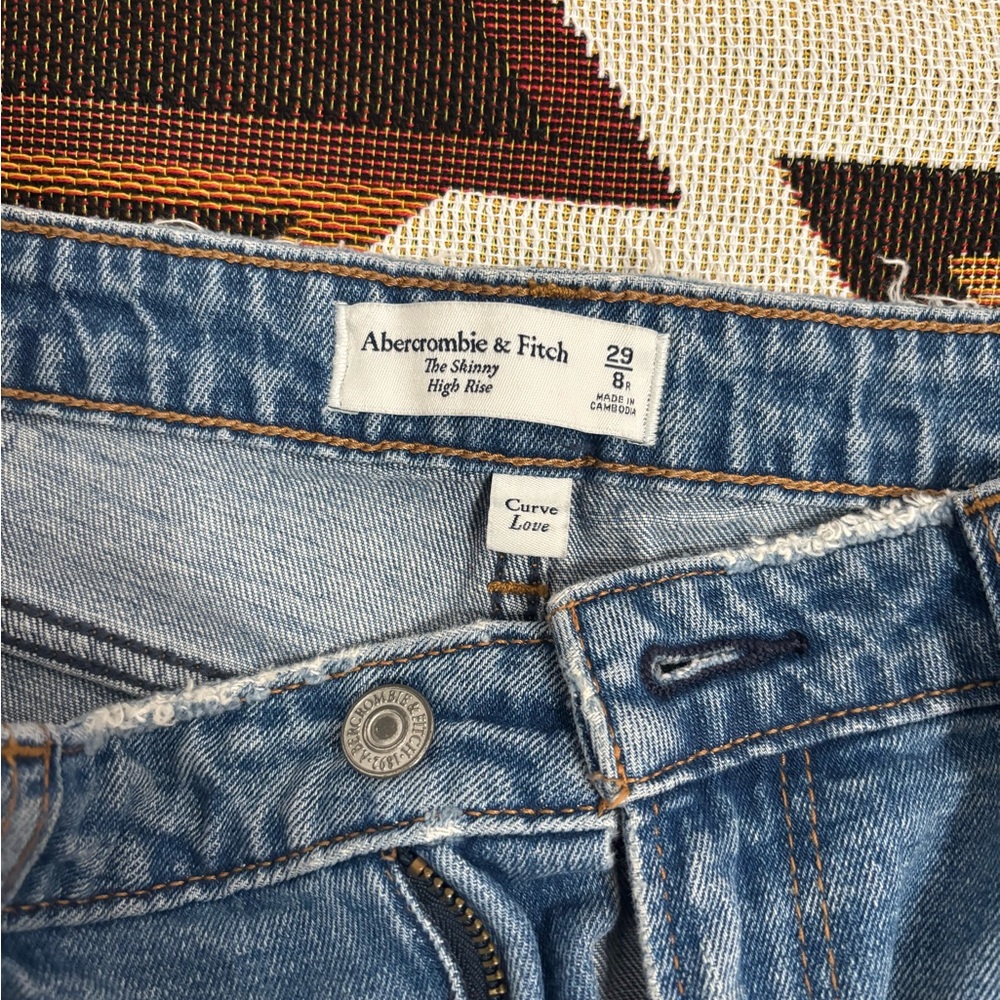 Abercrombie & Fitch The Skinny High Rise - Curve Love